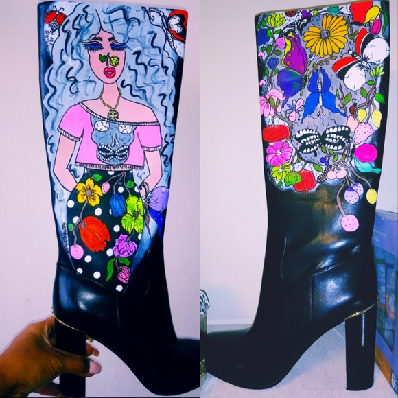 MICHAEL KORS KNEE HIGH BOOTS, Size 7 5 - Picture 5 of 12